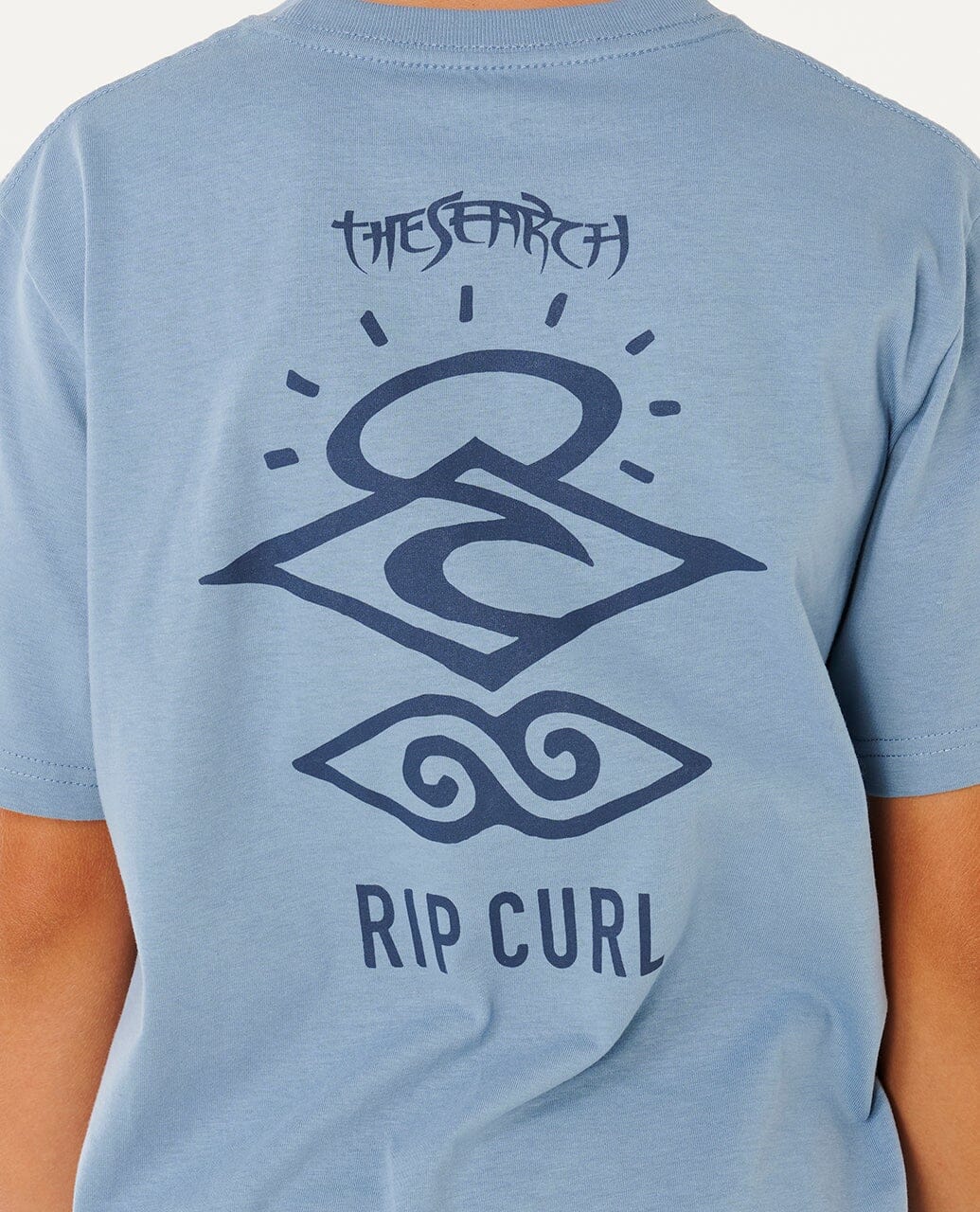 Search Icon Tee Boy - Faded Denim Children's Tees Bathsheba Surf 