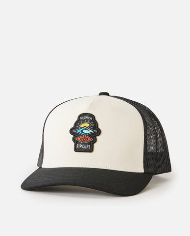 Search Icon Trucker - Black/White Men's Hats,Caps&Beanies Rip Curl 