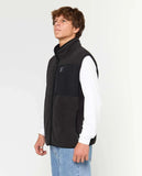 Search Polar Fleece Vest - Black Men's Jackets Rip Curl 