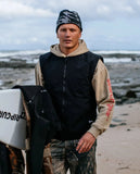 Search Polar Fleece Vest - Black Men's Jackets Rip Curl S 