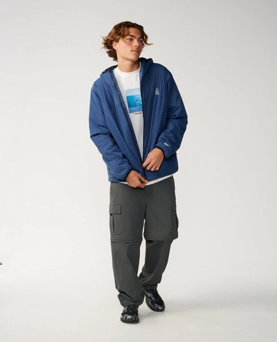 Search Series Packable Puffer Jacket - Light Navy Men's Jackets Rip Curl 