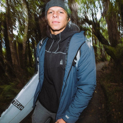 Search Series Packable Puffer Jacket - Light Navy Men's Jackets Rip Curl 