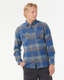 Search Wool Flannel - Light Navy Men's Shirts & Polos Rip Curl 