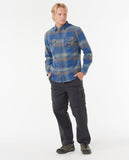 Search Wool Flannel - Light Navy Men's Shirts & Polos Rip Curl 