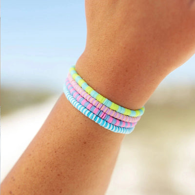 Seascape Stretch Bracelet - Canal Blues Jewellery Pura Vida 