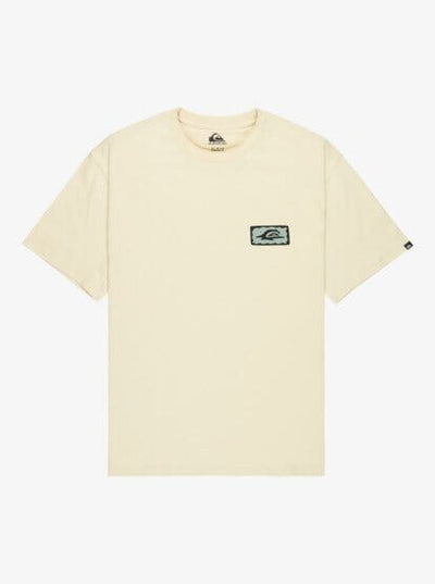 Serenity Splash - Bone White Men's T-Shirts & Vests Quiksilver 