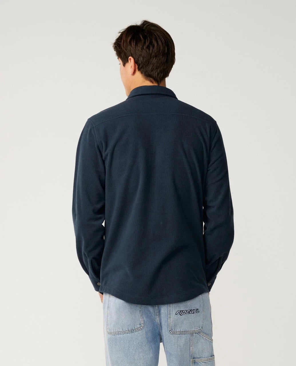 Sessions Polar Fleece Shirt - Dark Navy Men's Shirts & Polos Rip Curl 