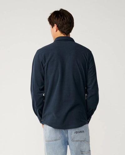 Sessions Polar Fleece Shirt - Dark Navy Men's Shirts & Polos Rip Curl 