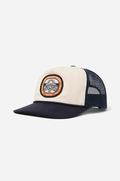 Set Trucker Hat - Vintage White Men's Hats,Caps&Beanies Katin 