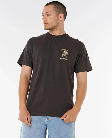 Shaper Address Tee - Washed Black Men's T-Shirts & Vests Rip Curl 