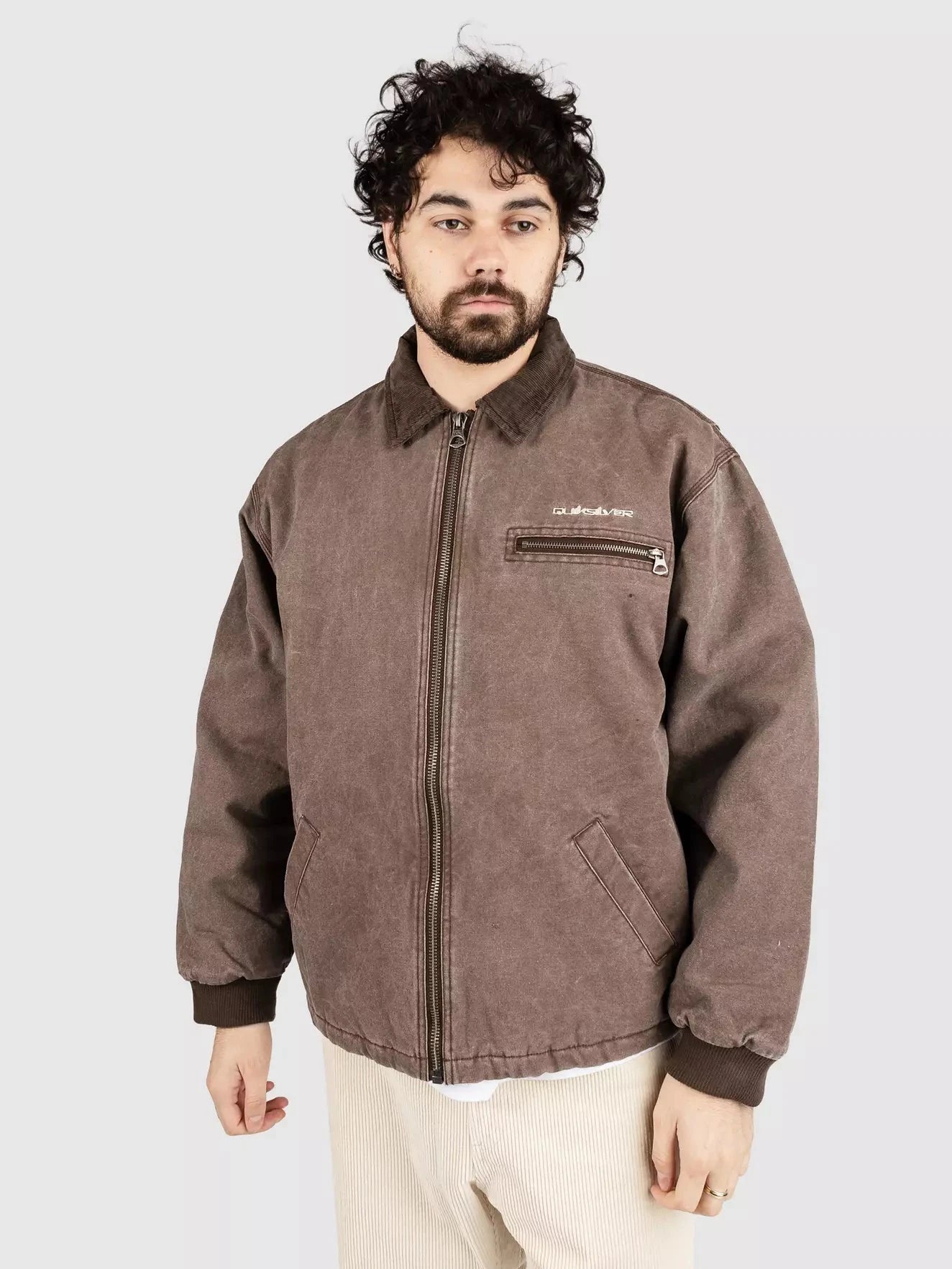 Shaper Pad Jacket - Chocolate Brown Men's Jackets Quiksilver 