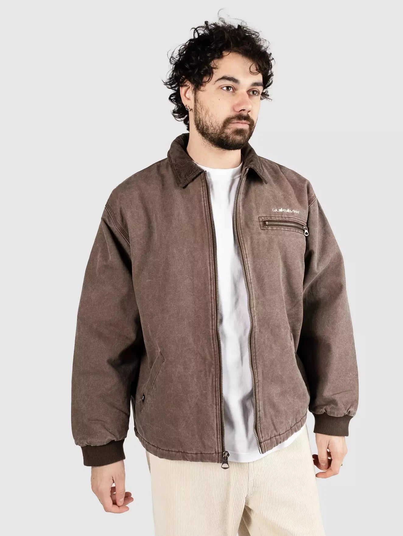 Shaper Pad Jacket - Chocolate Brown Men's Jackets Quiksilver 