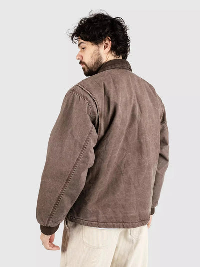 Shaper Pad Jacket - Chocolate Brown Men's Jackets Quiksilver 