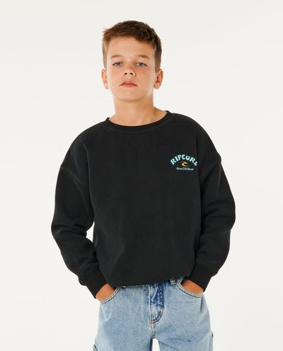 Shred Till Dead Crew Boy - Black Children's Hoodies Rip Curl 8 