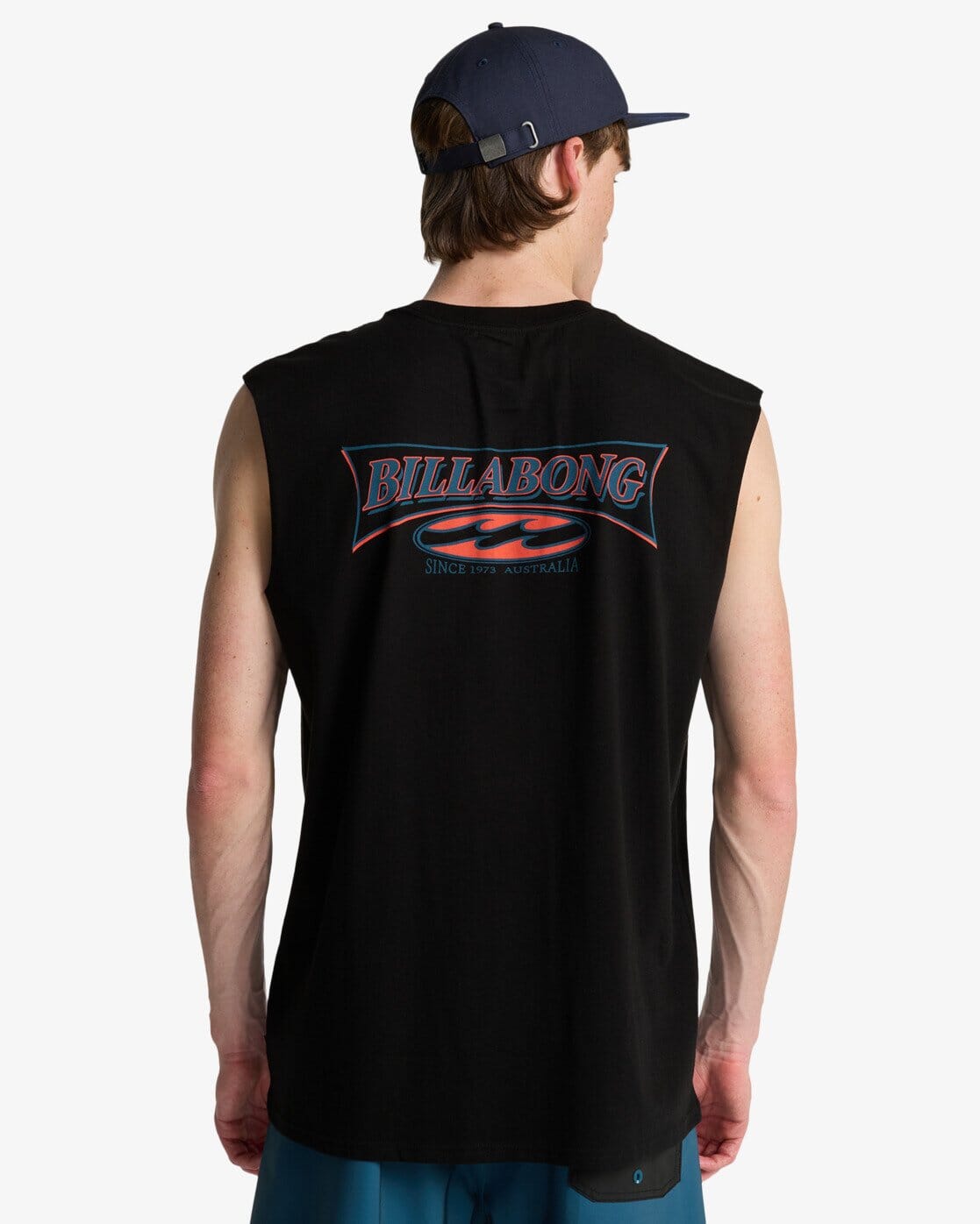 Since 73 Burleigh Muscle Vest - Black Men's T-Shirts & Vests Billabong 