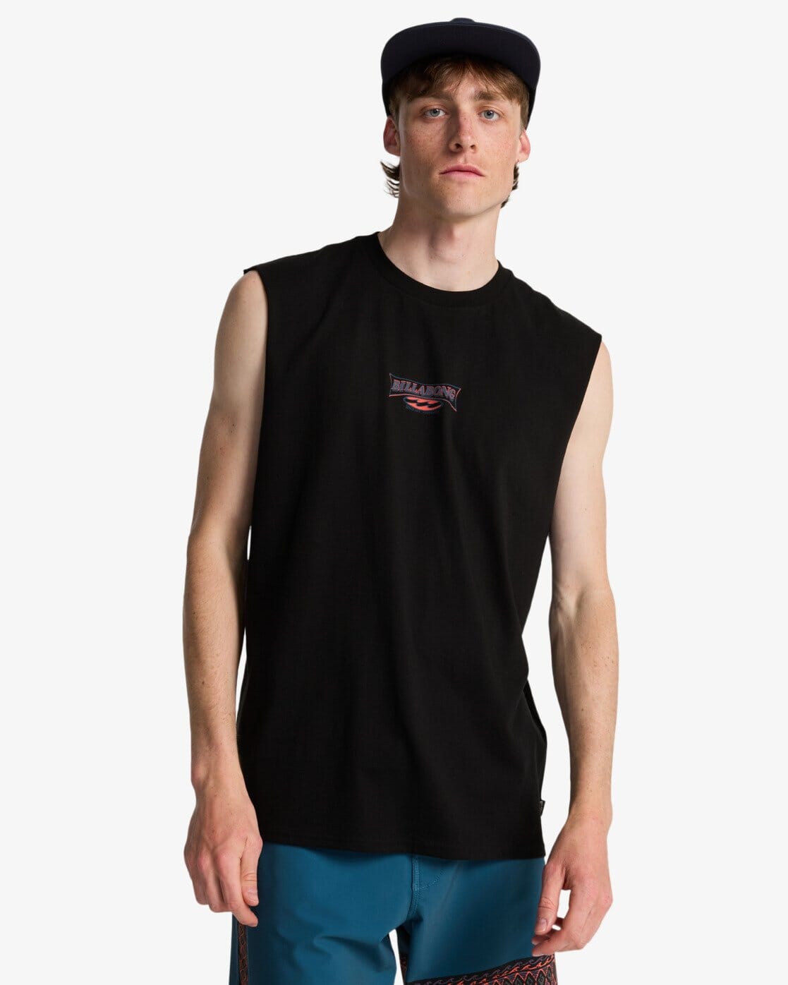 Since 73 Burleigh Muscle Vest - Black Men's T-Shirts & Vests Billabong S 