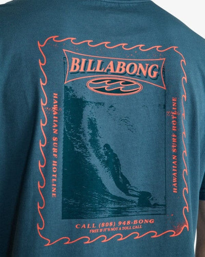 Since 73 Poster Tee - Real Teal Men's T-Shirts & Vests Billabong 
