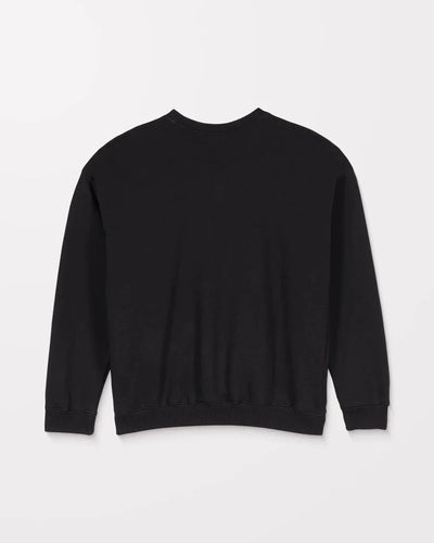 Single Stone Sweatshirt - Black Men's Hoodies & Sweatshirts Volcom 
