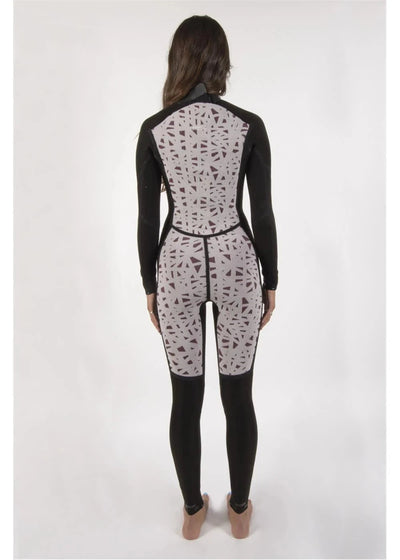 Sisstrevolution 7 Seas 5/4 Chest Zip - Black Women's wetsuits Sisstrevolution 