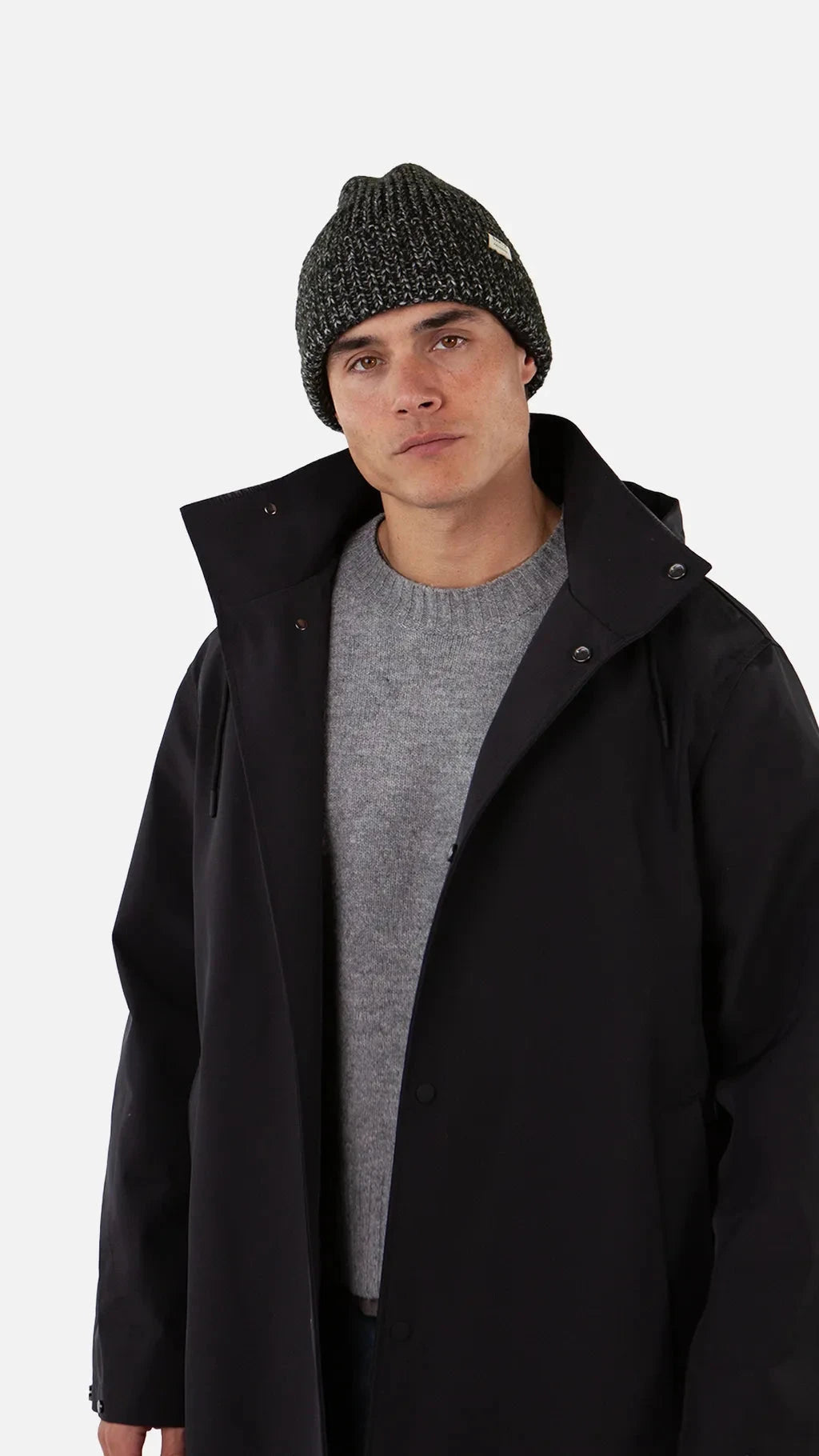 Skaga Beanie - Dark Heather Men's Hats,Caps&Beanies Barts 