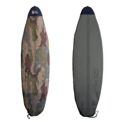 Slater Designs Uppers Shortboard Sock - Black Camo Board Sock Firewire 6'0" 