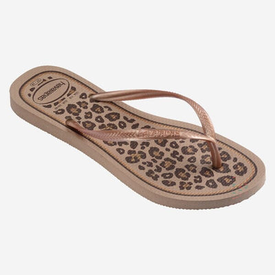 Slim Animals - Rose Gold Women's Flipflops,Shoes & Boots Havaianas 