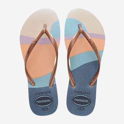 Slim Palette Glow - Beige Women's Flipflops,Shoes & Boots Havaianas UK3/4 