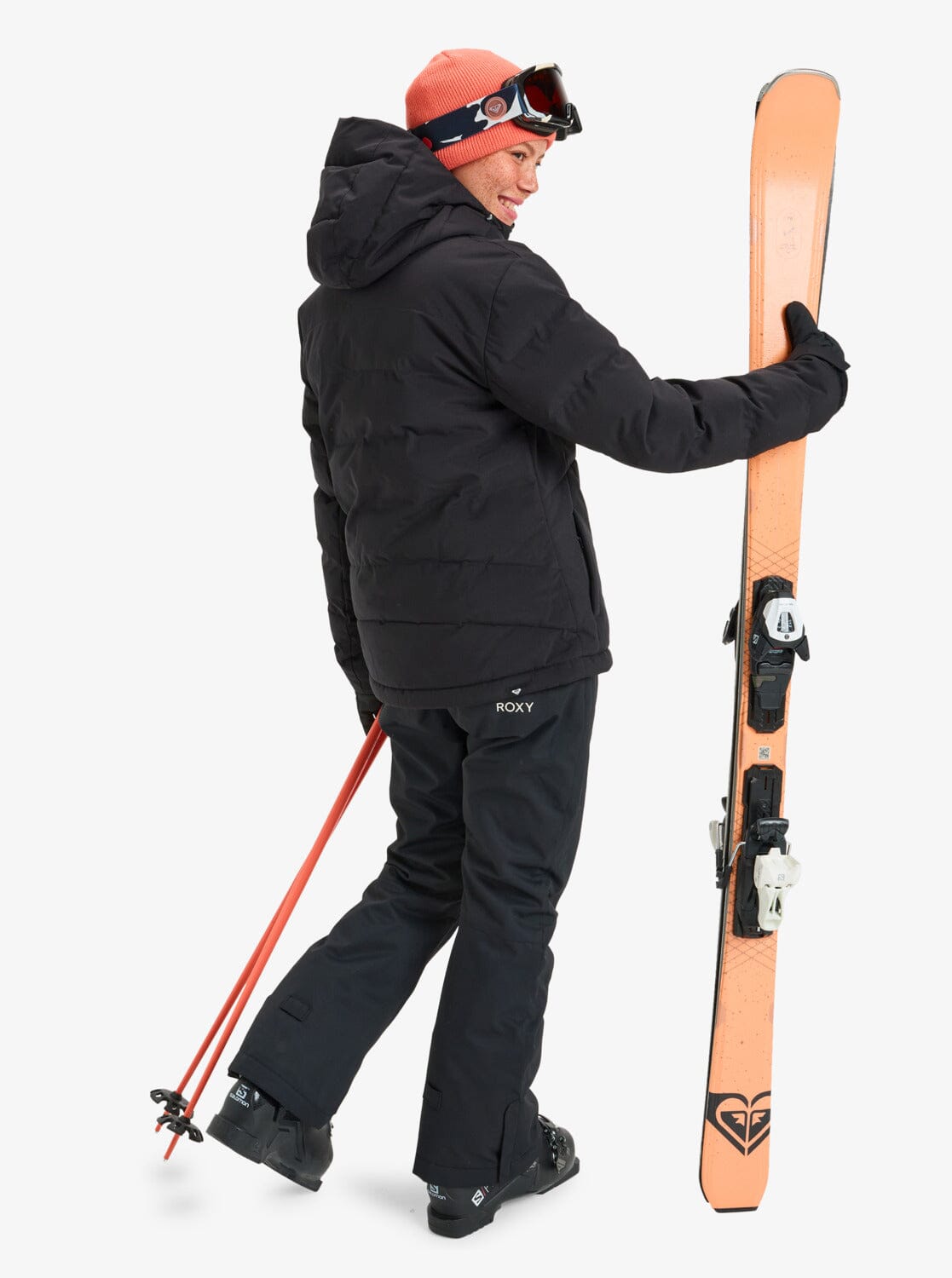 Snowyhill Puffy - True Black Women's Jackets Roxy 