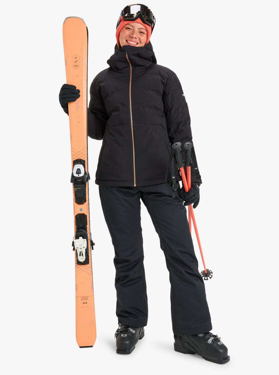 Snowyhill Puffy - True Black Women's Jackets Roxy 