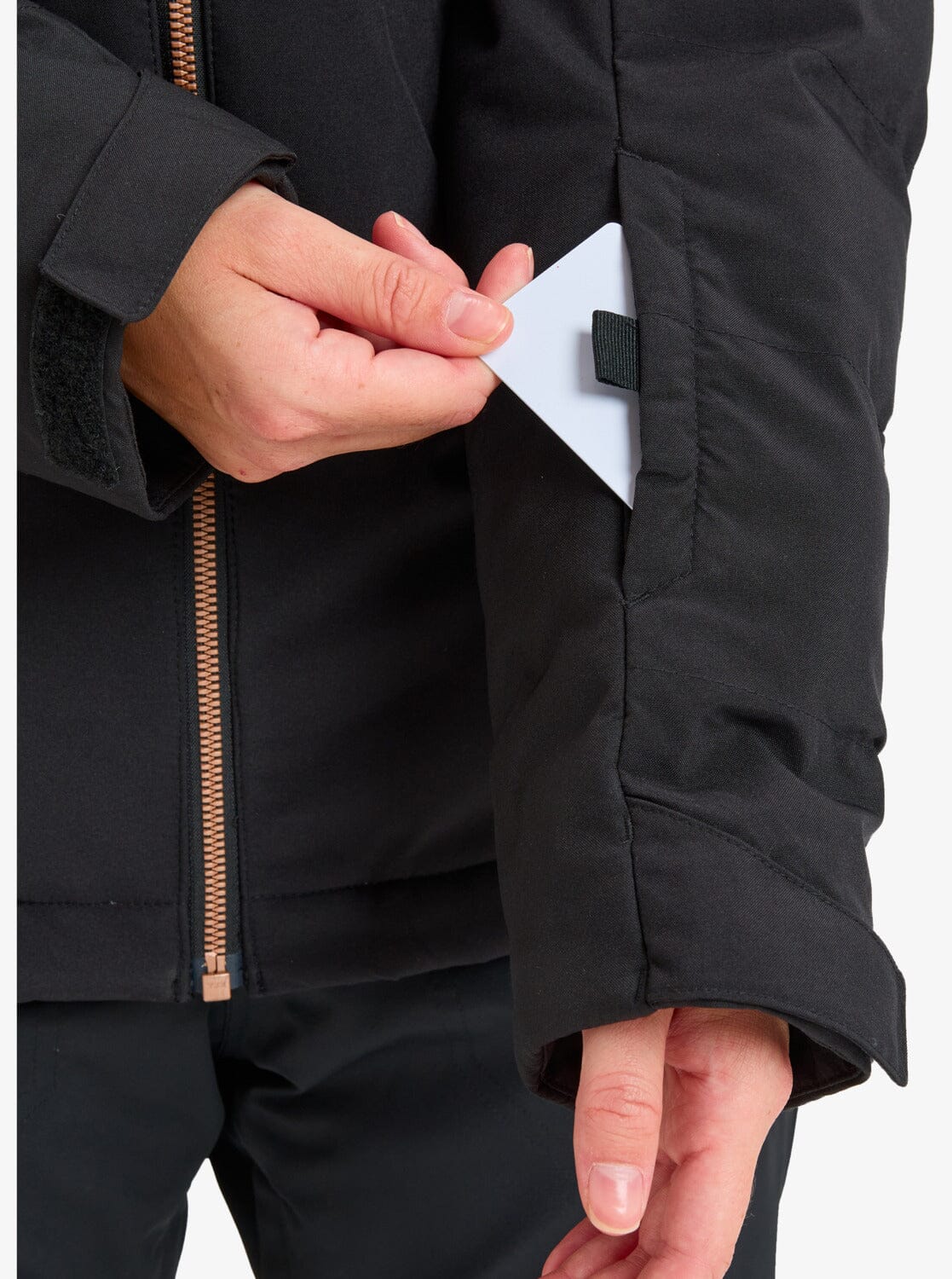 Snowyhill Puffy - True Black Women's Jackets Roxy 