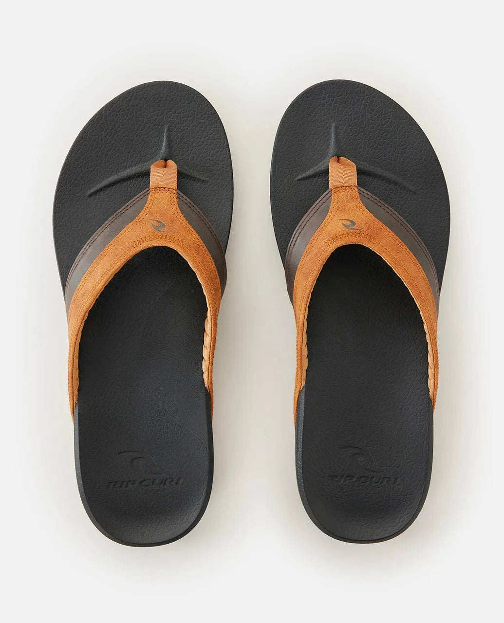 Soft Top Open Toe - Black/Brown Men's Shoes & Flip Flops Rip Curl UK 7 