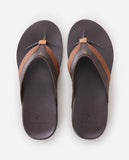 Soft Top Open Toe - Brown/Tan Men's Shoes & Flip Flops Rip Curl UK7 