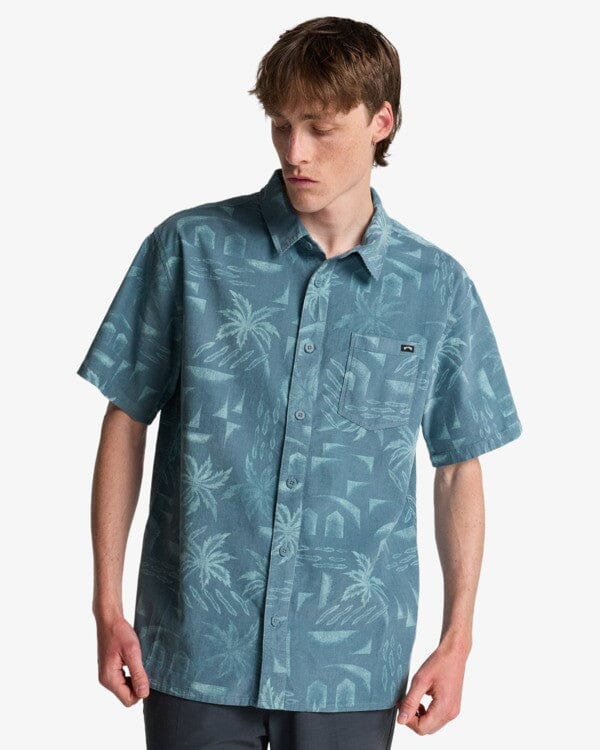 Solana Cord Shirt - Washed Blue Men's Shirts & Polos Billabong S 