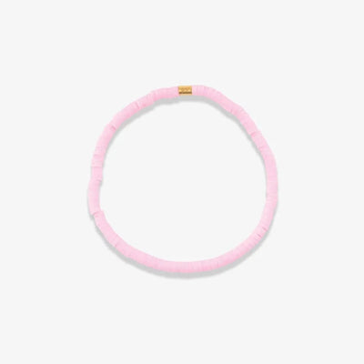 Solid Cabrillo Stretch Bracelet - Baby Pink Jewellery Pura Vida 