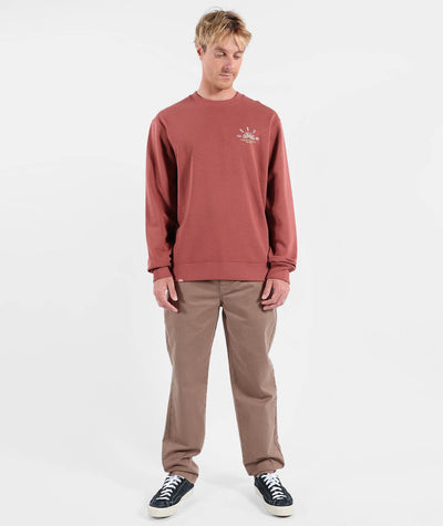 Souet Sweatshirt - Redwood Men's Hoodies & Sweatshirts Oxbow 