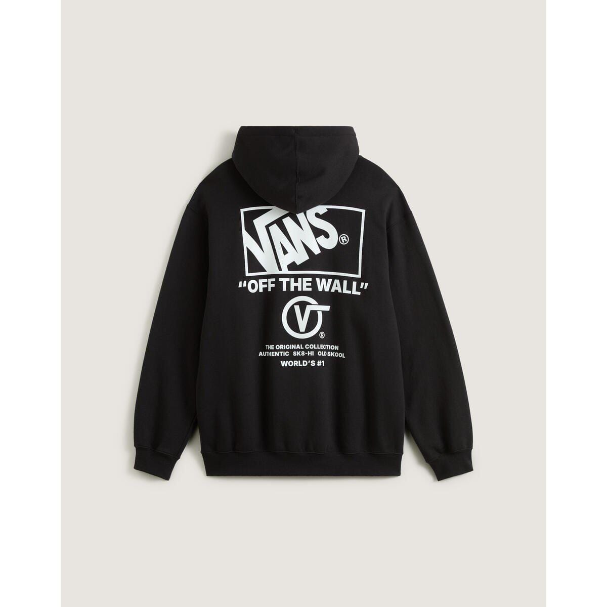 Stacked Hi Hoodie - Black Men's Hoodies & Sweatshirts Vans 