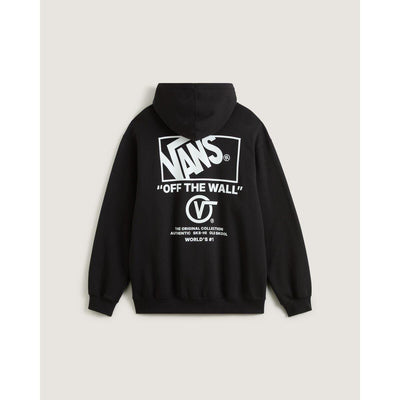 Stacked Hi Hoodie - Black Men's Hoodies & Sweatshirts Vans 