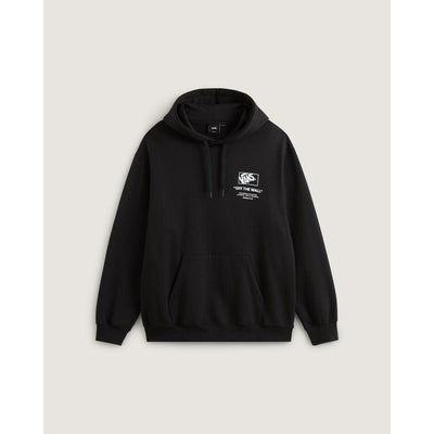 Stacked Hi Hoodie - Black Men's Hoodies & Sweatshirts Vans S 