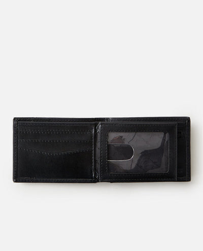 Stacked RFID Slim - Black Wallets Rip Curl 