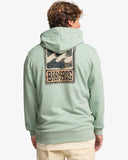 Stamp Hoodie - Vintage Green Men's Hoodies & Sweatshirts Billabong 