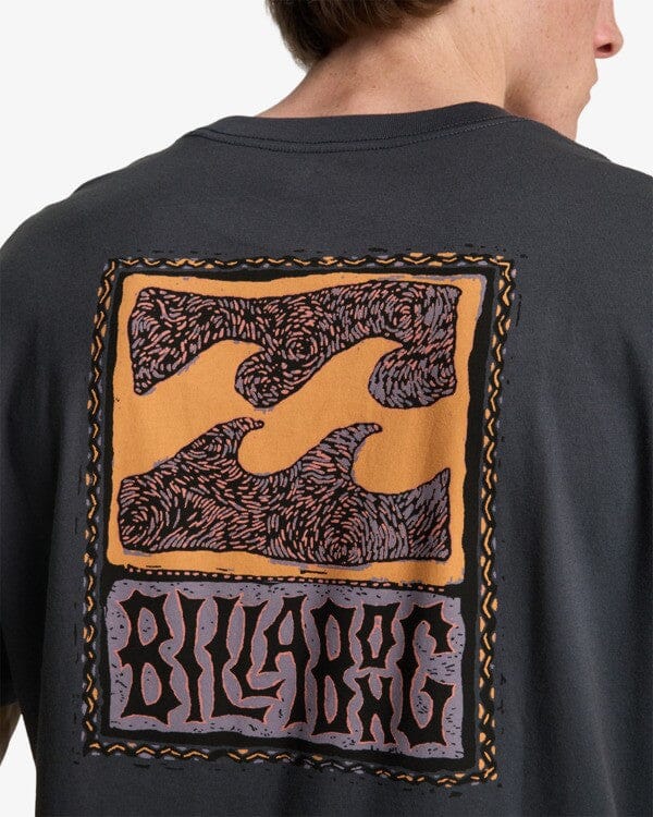 Stamp Tee - Ombre Blue Men's T-Shirts & Vests Billabong 