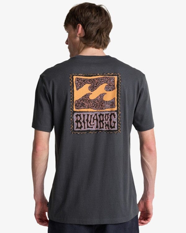 Stamp Tee - Ombre Blue Men's T-Shirts & Vests Billabong 