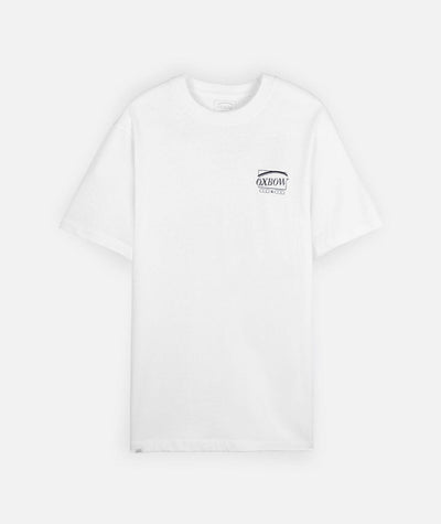 Stamp Tee - White Men's T-Shirts & Vests Oxbow 
