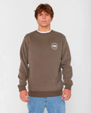 Staple Crew Fleece - Rock Men's Hoodies & Sweatshirts Rip Curl S 