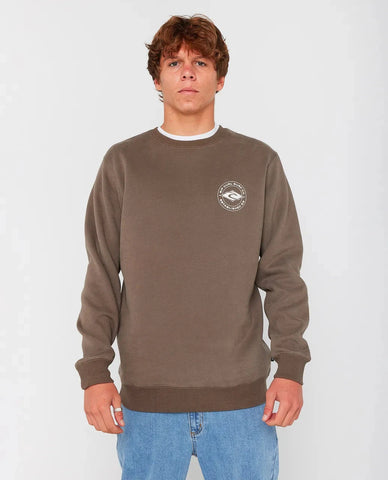 Staple Crew Fleece - Rock Men's Hoodies & Sweatshirts Rip Curl S 