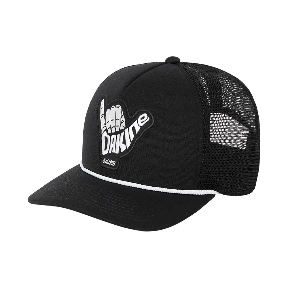 Staycation Trucker Shaka - Black Men's Hats,Caps&Beanies Dakine 