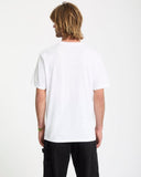 Stone Blanks Tee - White Men's T-Shirts & Vests Volcom 