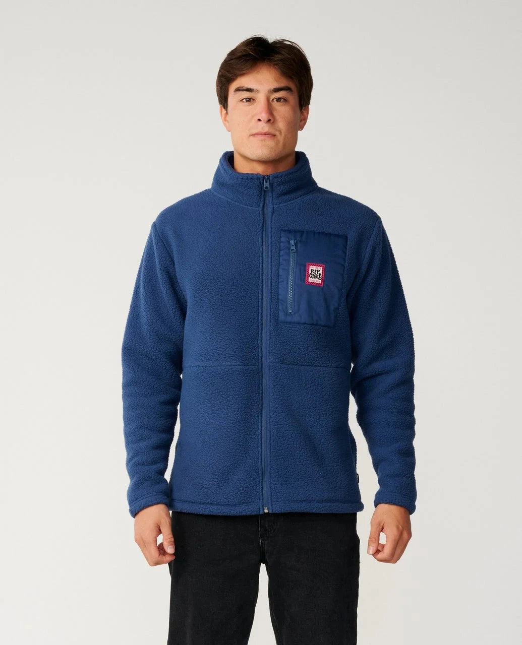 Streamline Big Bear Polar Fleece - Navy Men's Hoodies & Sweatshirts Rip Curl S 