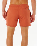 Streamline Offset Volley 16" Swim Shorts - Baked Clay Men's Shorts & Boardshorts Rip Curl 