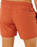 Streamline Offset Volley 16" Swim Shorts - Baked Clay Men's Shorts & Boardshorts Rip Curl 